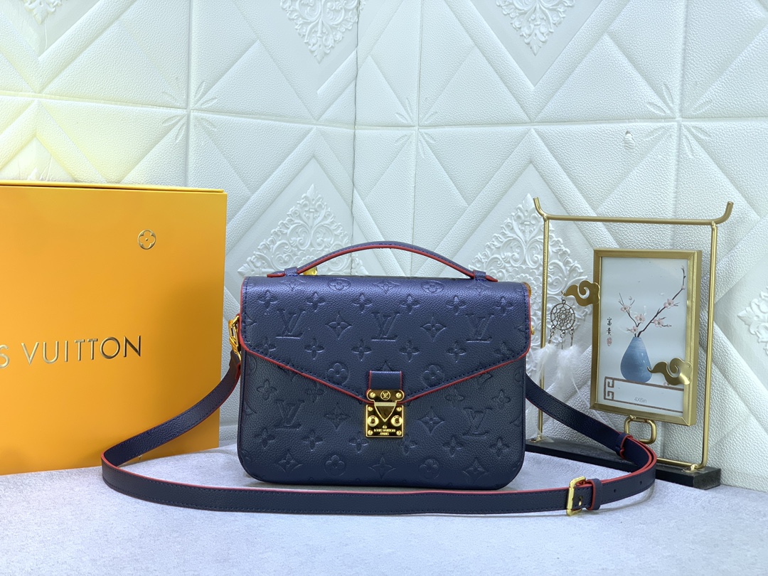 LV Pochette Metis Monogram Empreinte shoulder bag