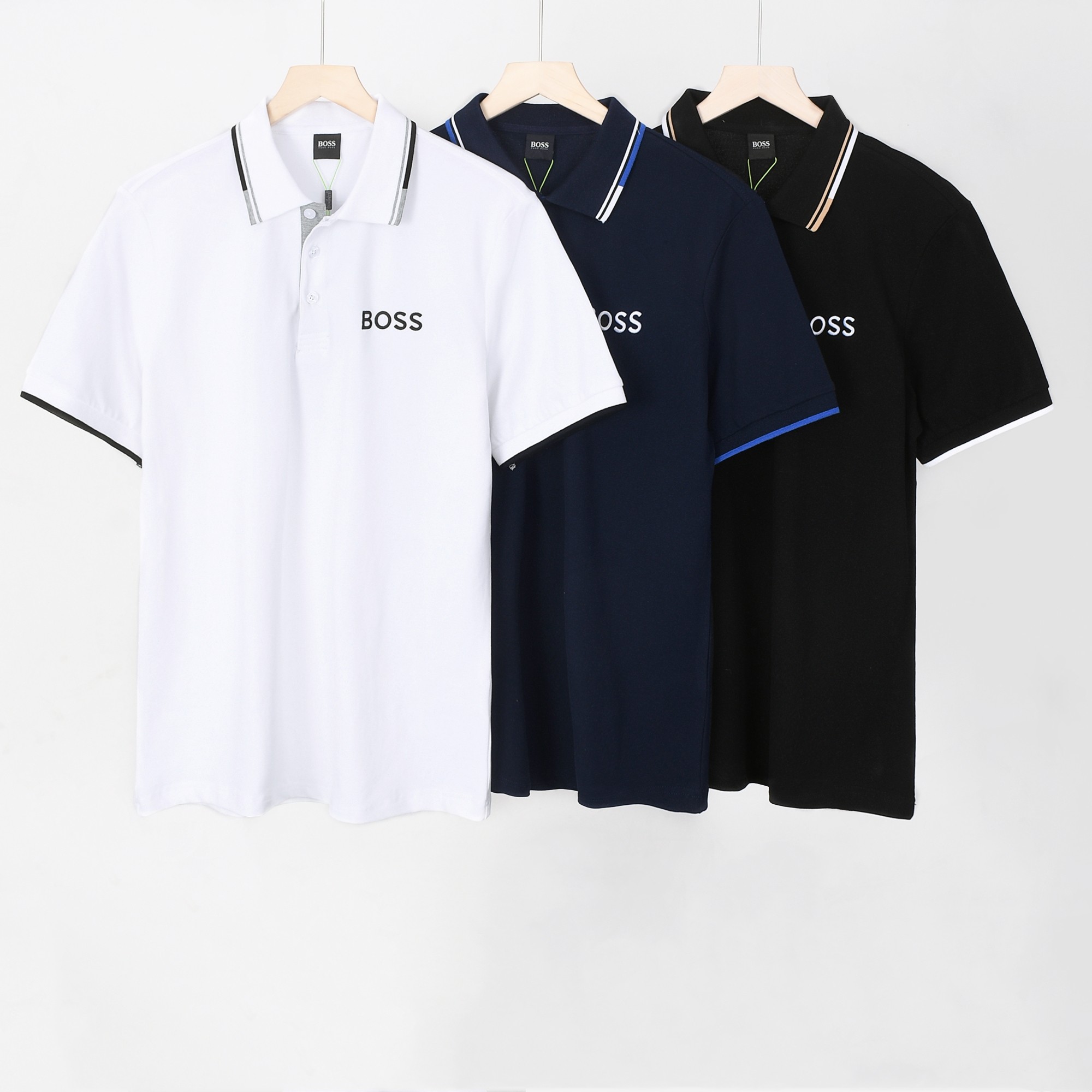 BOSS Polo Shirt Collared Short-Sleeve