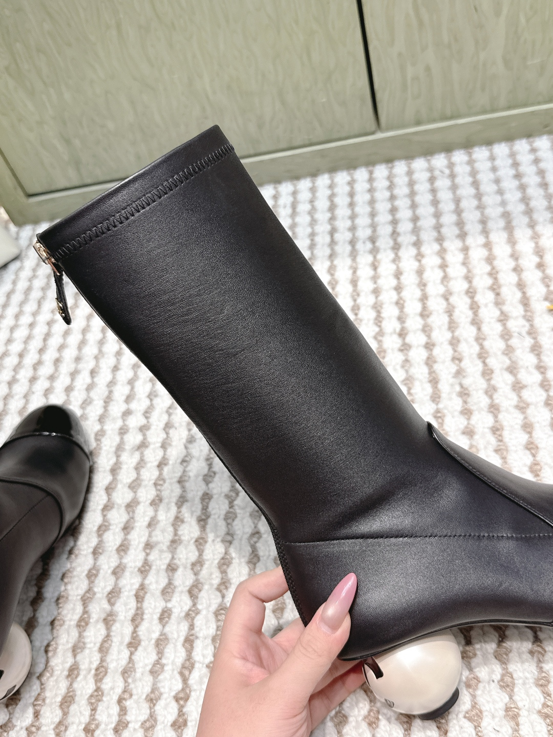 CHANEL Pearl Boots