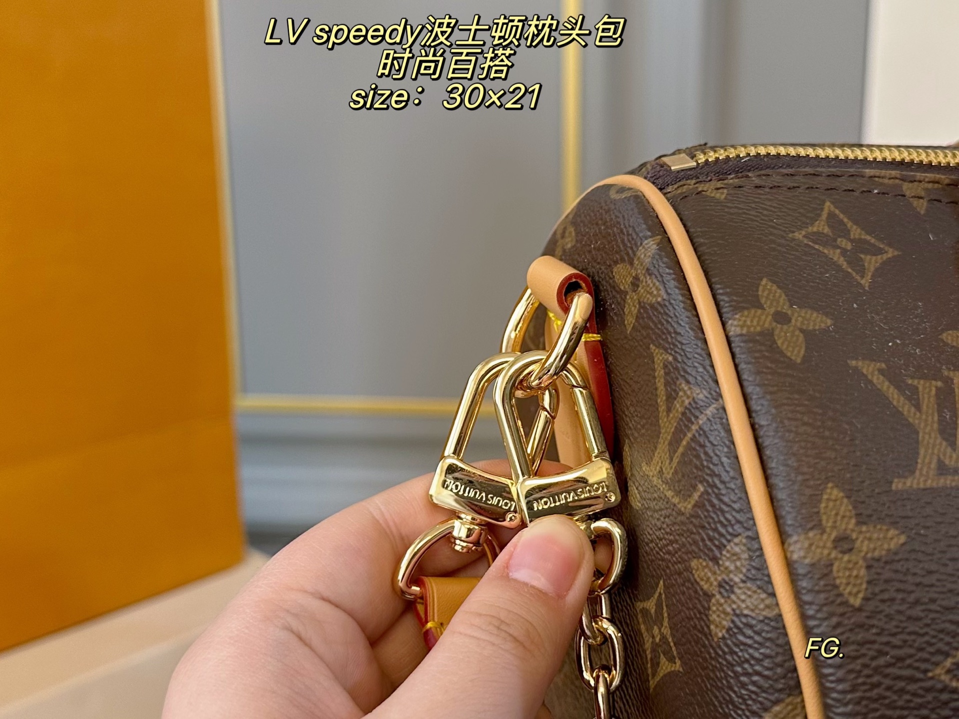 Louis Vuitton Speedy Boston Pillow Bag
