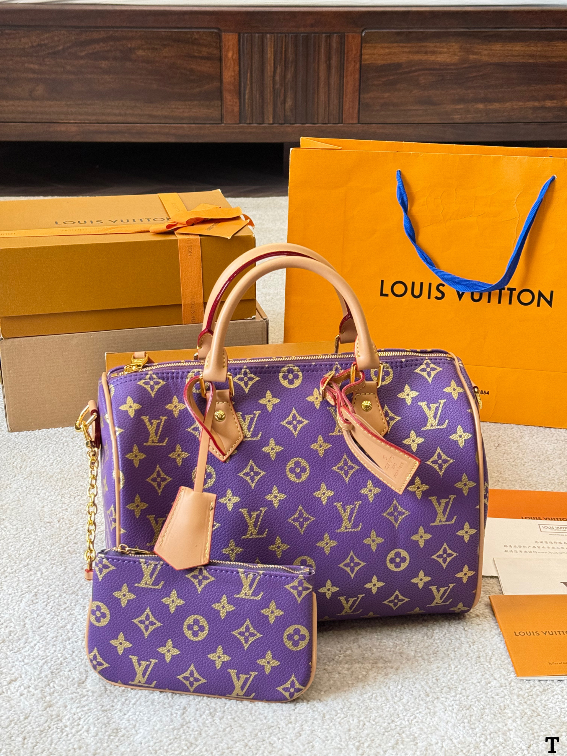 Louis Vuitton NanoSpeedy 30 Pillow Bag