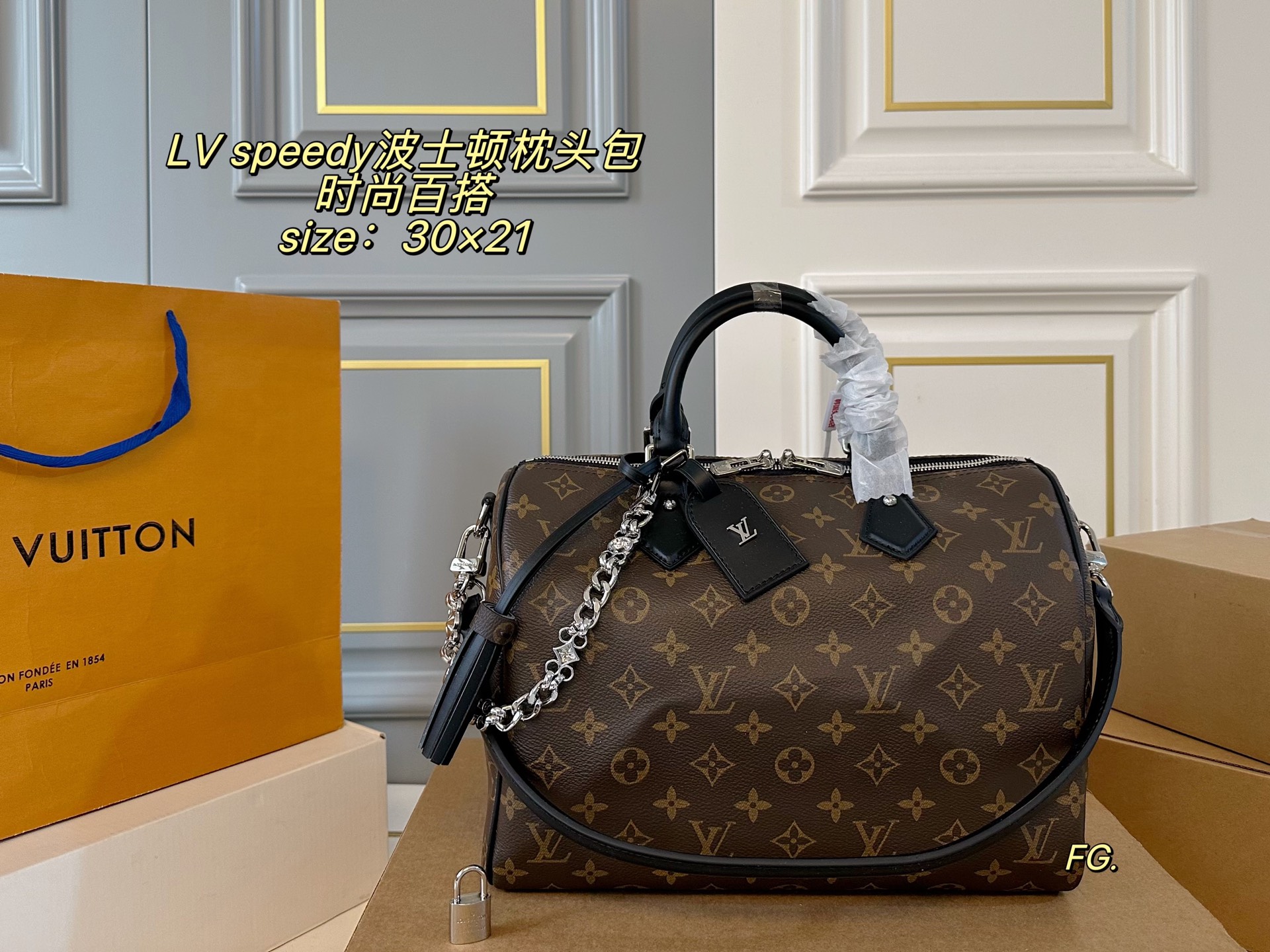 Louis Vuitton Speedy Boston Pillow Bag