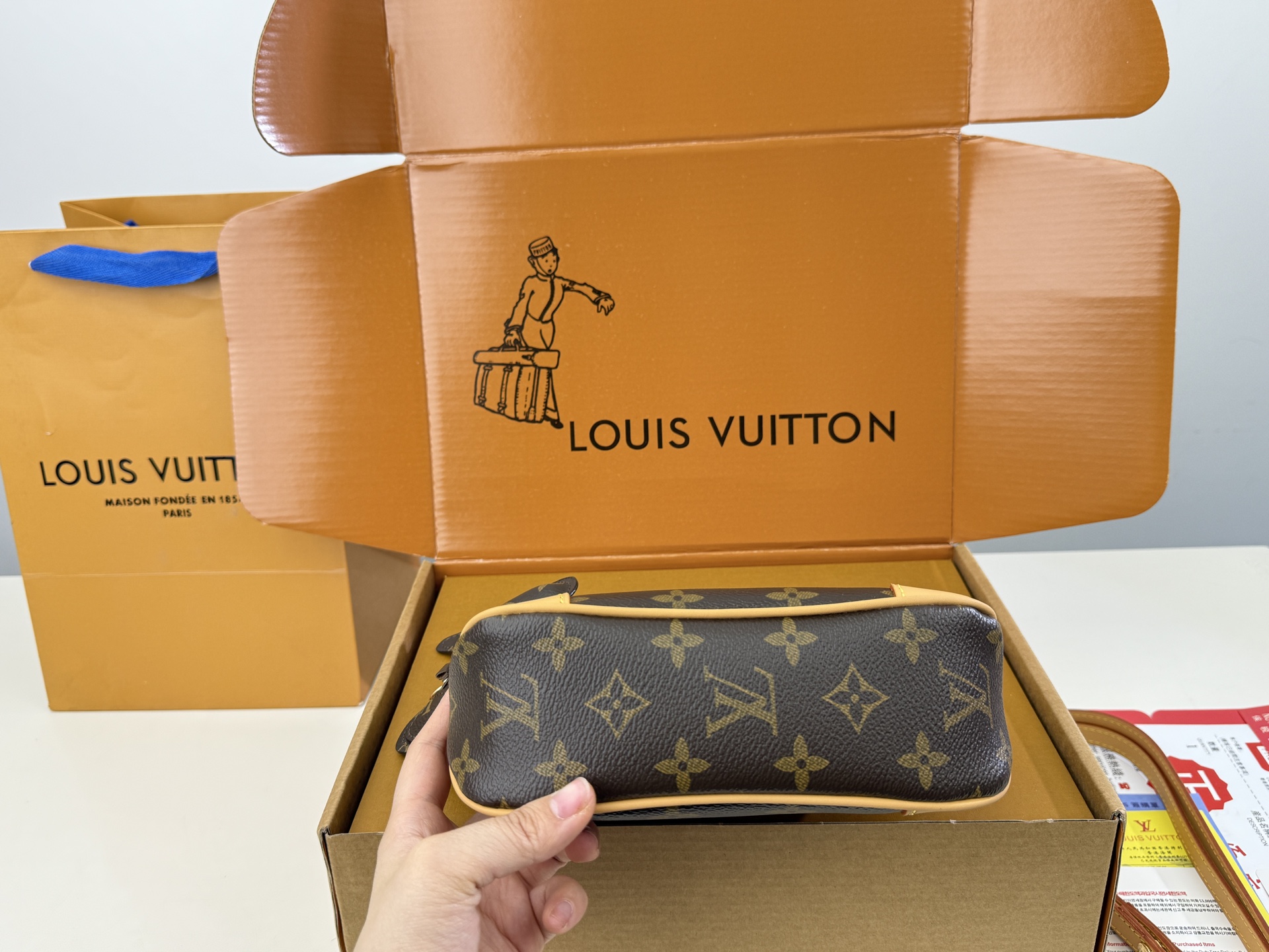 Louis Vuitton croissant bag