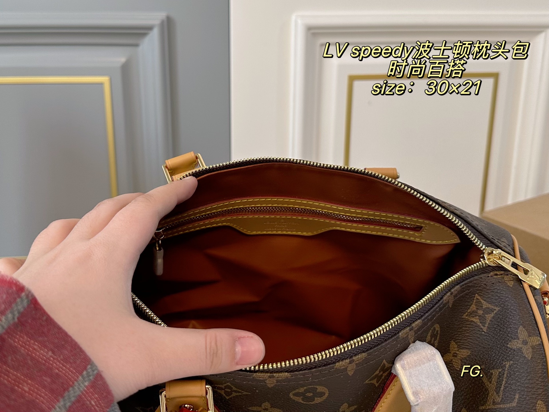 Louis Vuitton Speedy Boston Pillow Bag