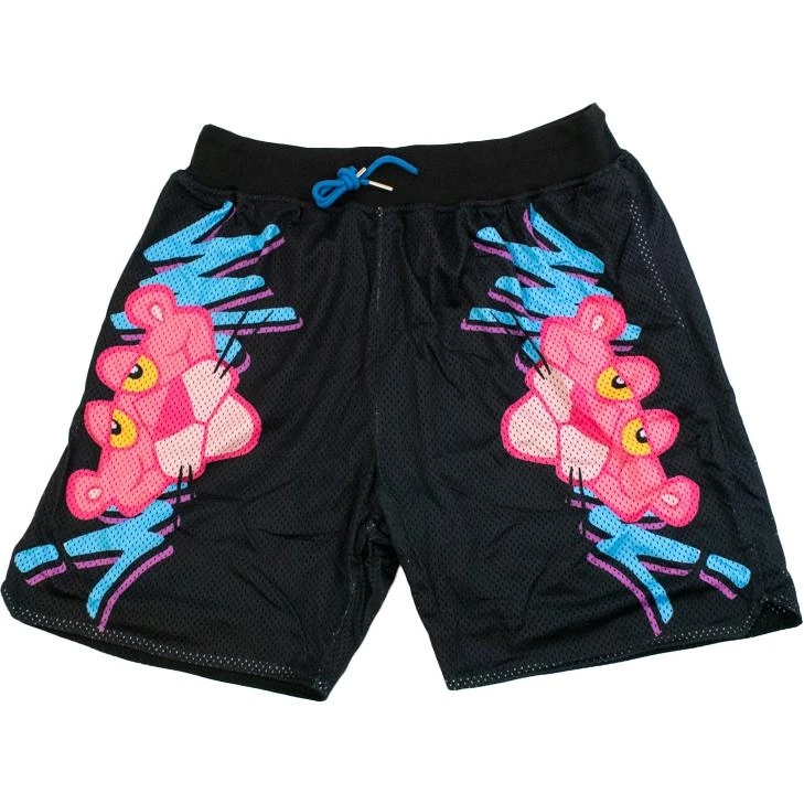 Panther black basketball shorts