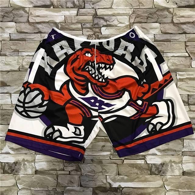 Men's Raptors Short-WHITE