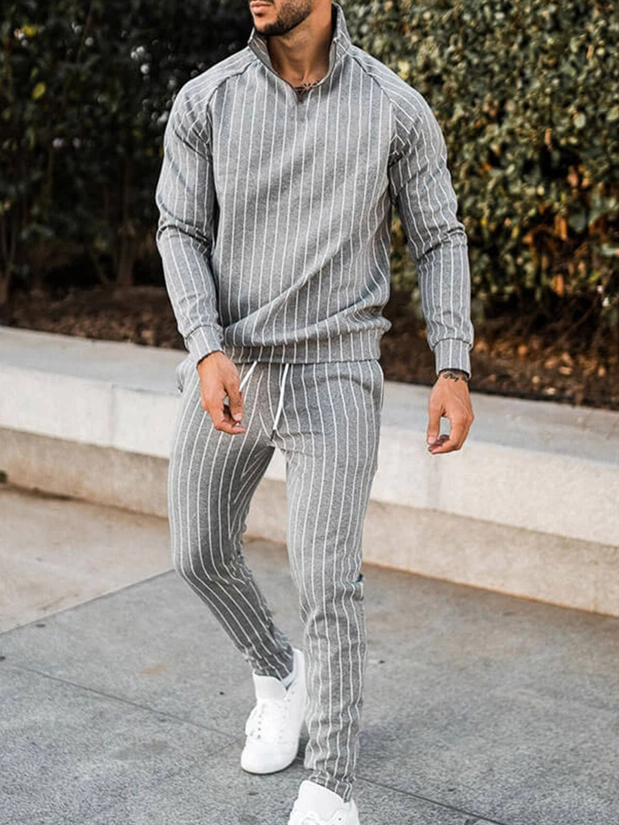 Striped casual suits