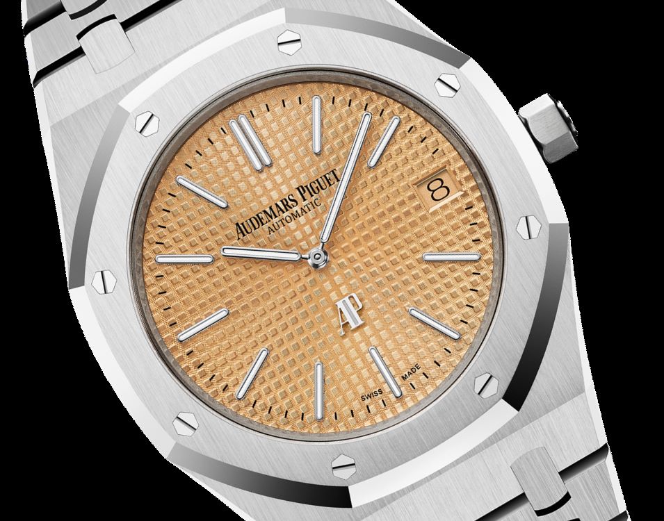AUDEMARS PIGUET “JUMBO” EXTRA-THIN Pink Gold-toned Dial 39mm