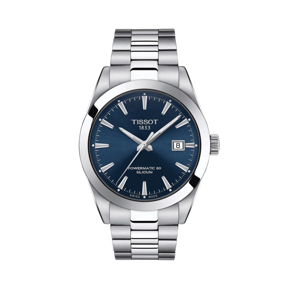 Gentleman Powermatic 80 Silicium 40mm - Blue on Bracelet