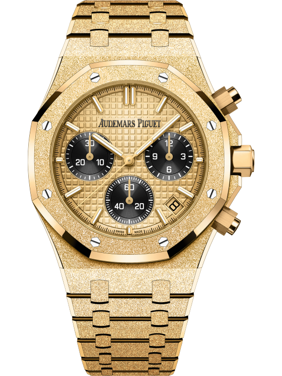 AUDEMARS PIGUET FROSTED GOLDEN CHRONOGRAPH 41mm