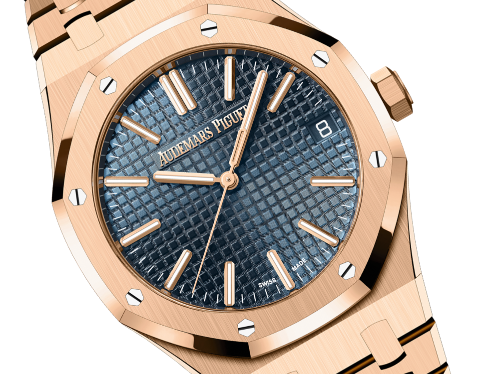 AUDEMARS PIGUET Pink Gold “Bleu nuit nuage 50” Dial 41mm