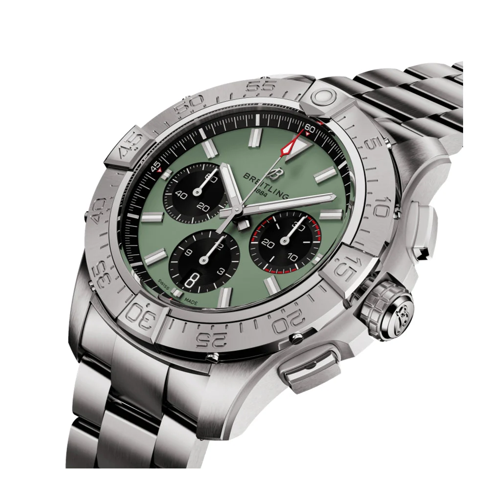 Avenger B01 Chronograph 44 Green Dial