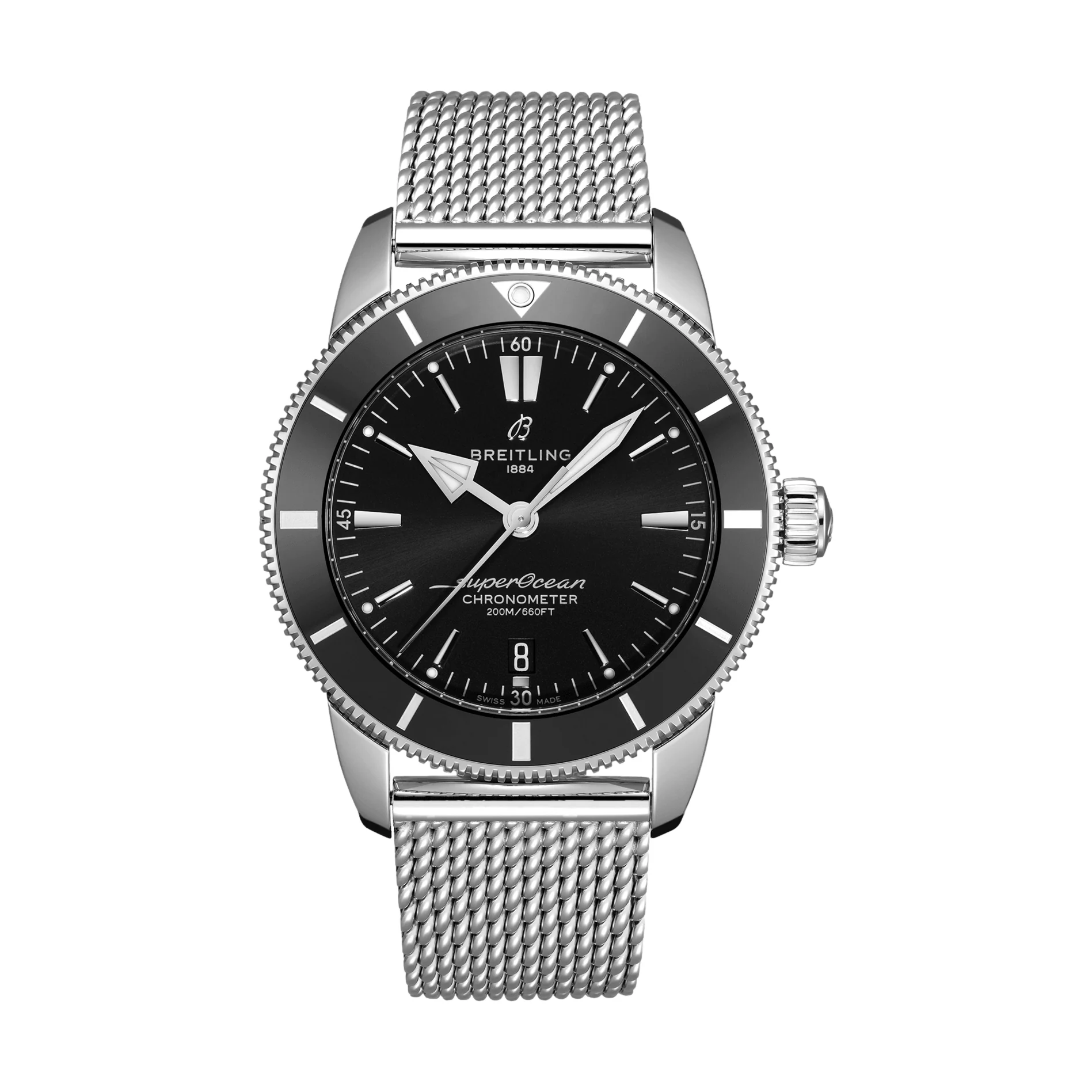 Superocean Heritage B20 Automatic 44mm Stainless Steel - Black