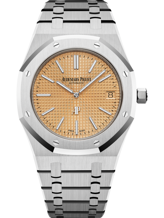 AUDEMARS PIGUET “JUMBO” EXTRA-THIN Pink Gold-toned Dial 39mm