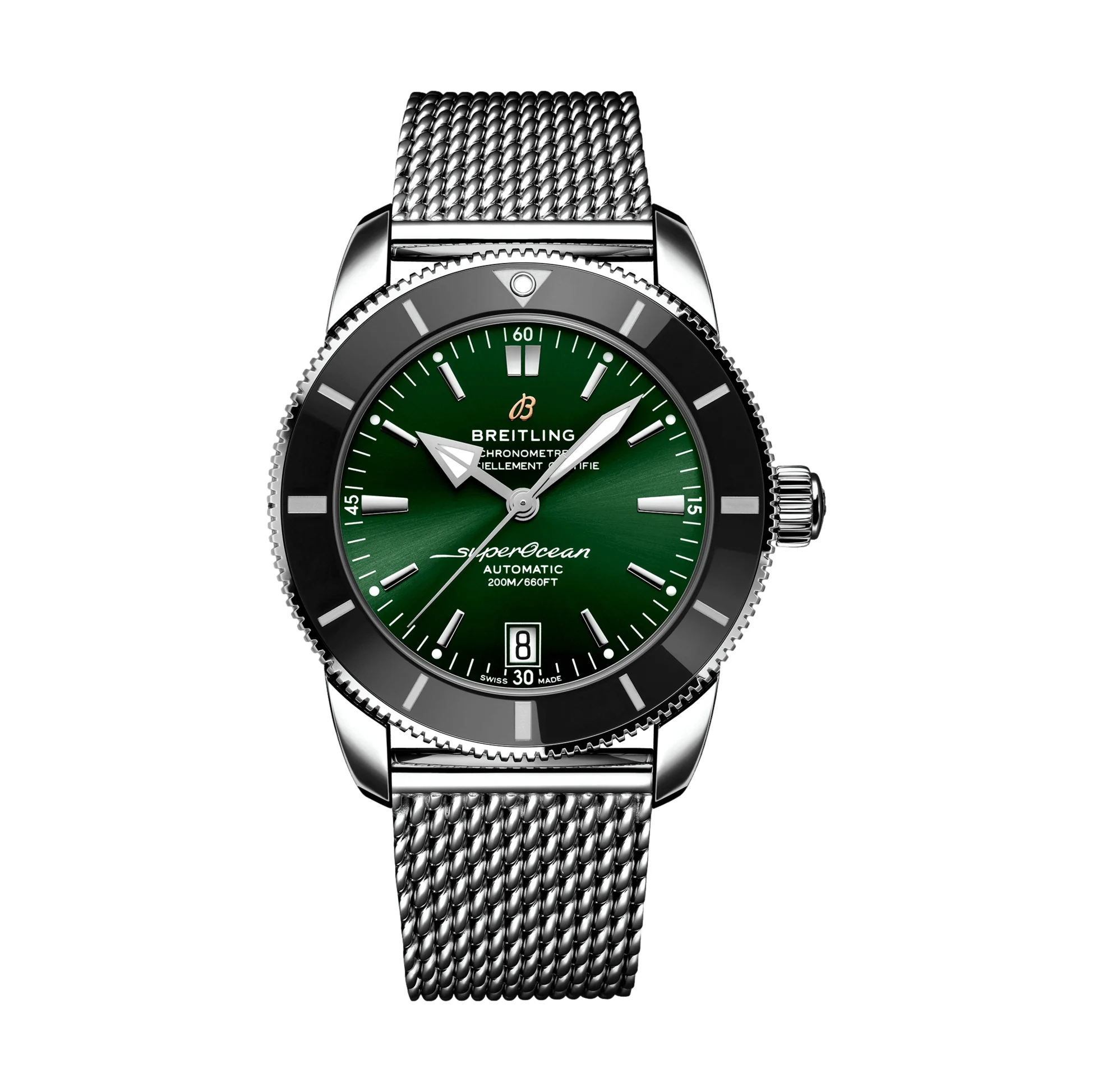 Superocean Heritage B20 Automatic 42mm Stainless Steel - Green