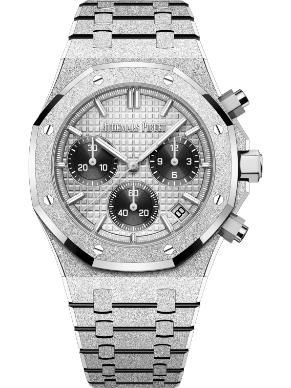 AUDEMARS PIGUET FROSTED CHRONOGRAPH Grey Dial 41 mm