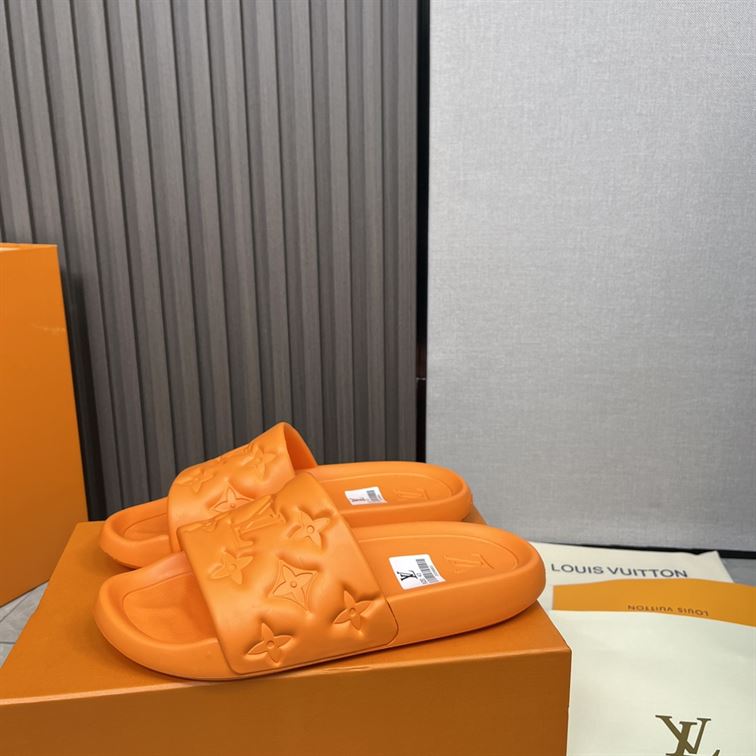 LOUIS VUITTON WATERFRONT MULE ORANGE – LVSD041