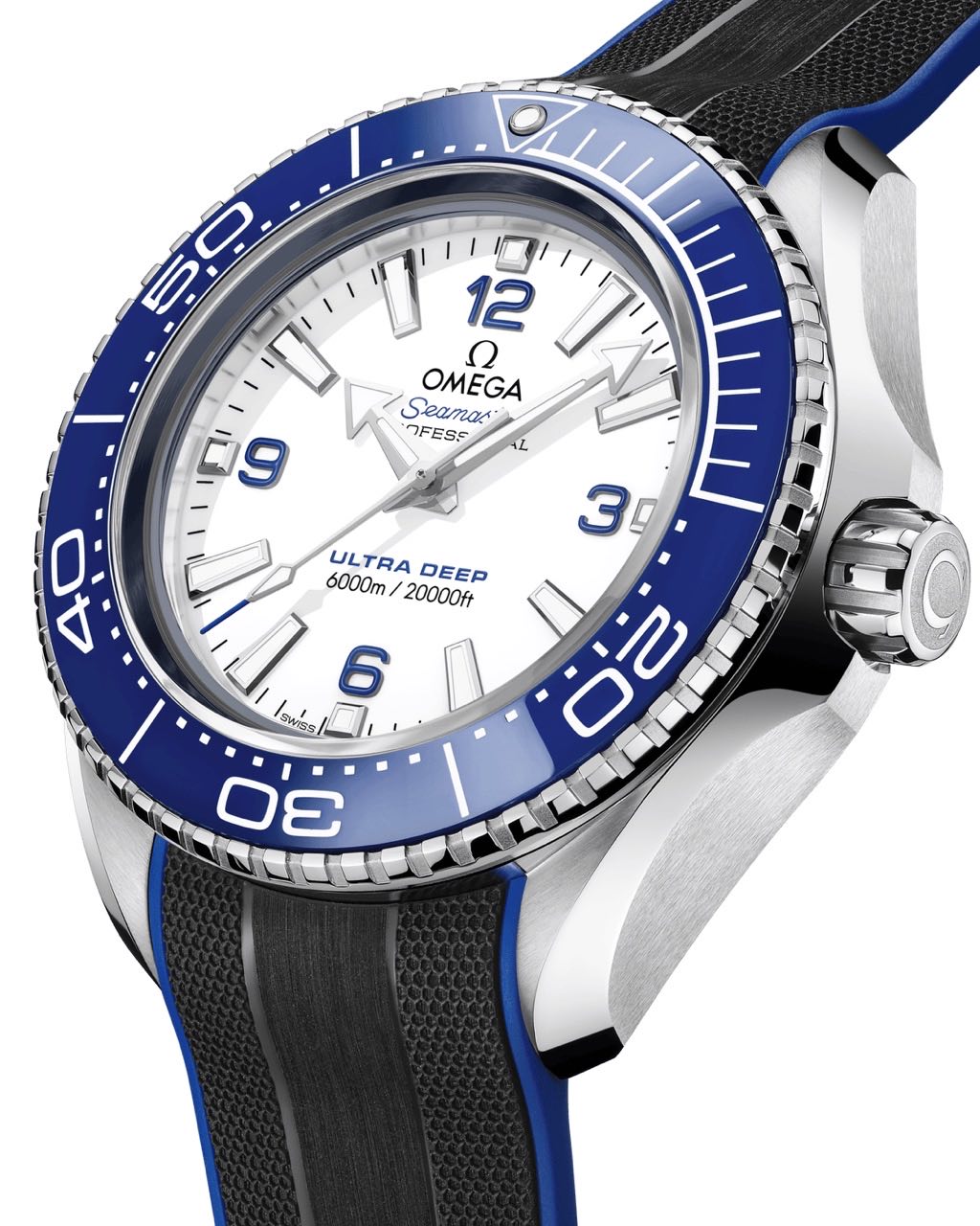 PLANET OCEAN 6000M Ultra Deep White 45.5 mm