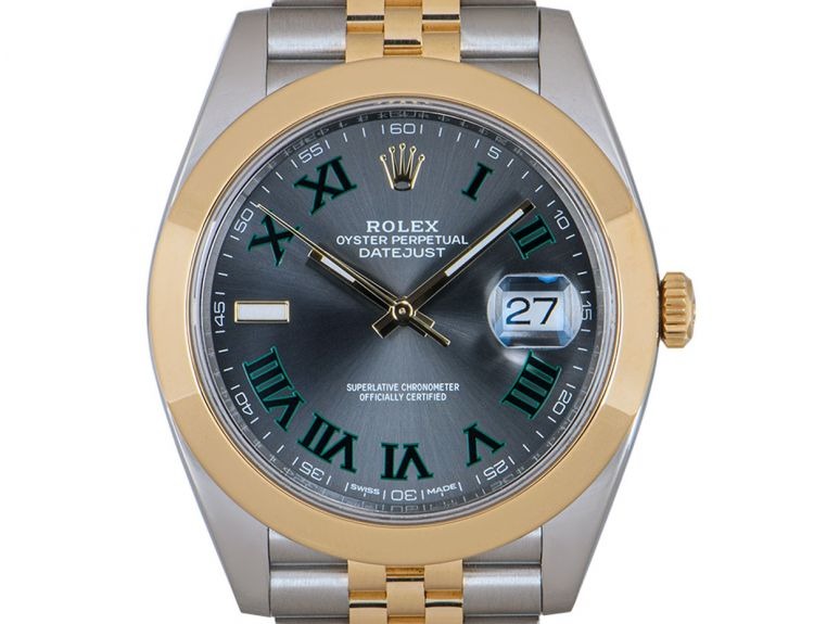 Rolex Datejust 41 Oyster, 41 mm, Oystersteel and yellow gold Reference 126303-0020
