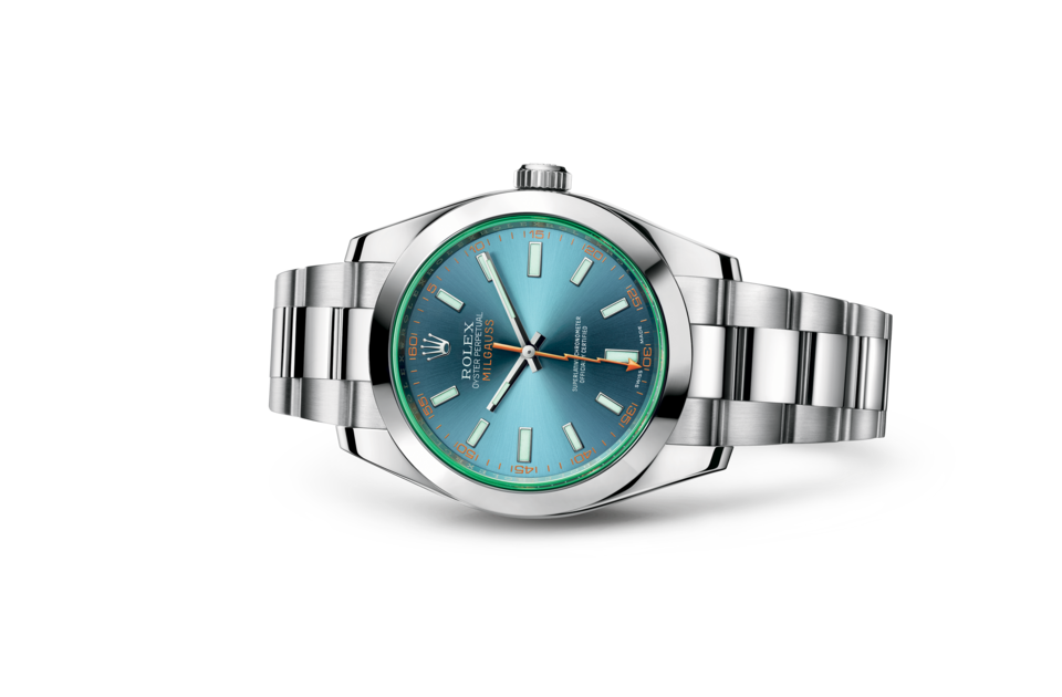 Rolex MILGAUSS Oyster, 40 mm, Oystersteel M116400GV-0002