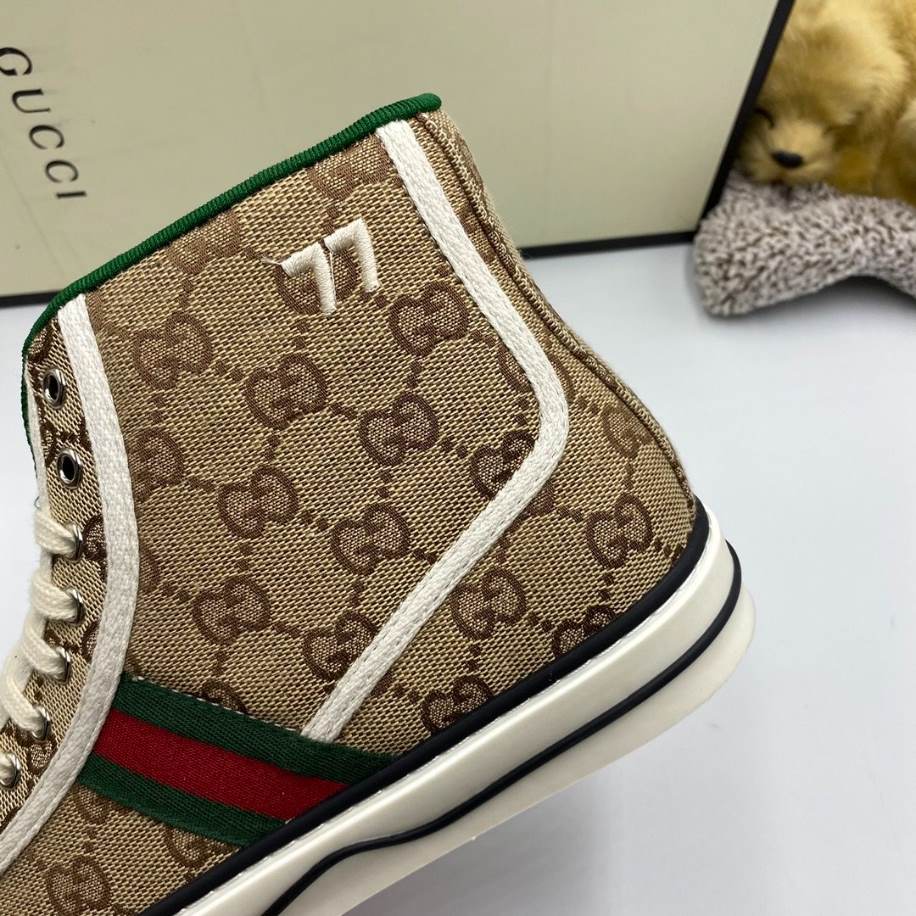 Gucci Off The Grid High Ebony Brown Sneakers – GCC214