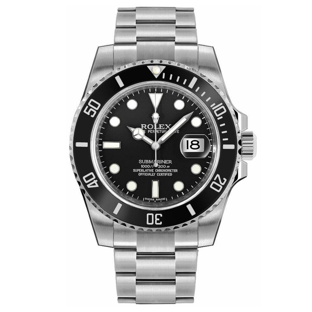 Rolex Submariner Date Black Dial Men's Watch 116610LN-0001