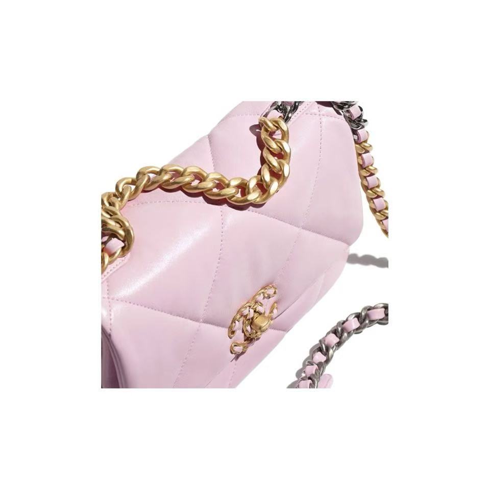 Chanel Medium Pink 19 Flap Bag