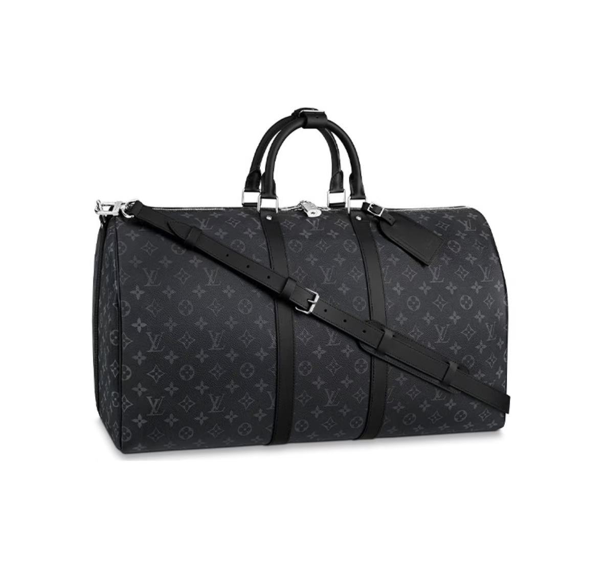 LOUIS VUITTON KEEPALL BANDOULIÈRE MONOGRAM TRAVEL BAG