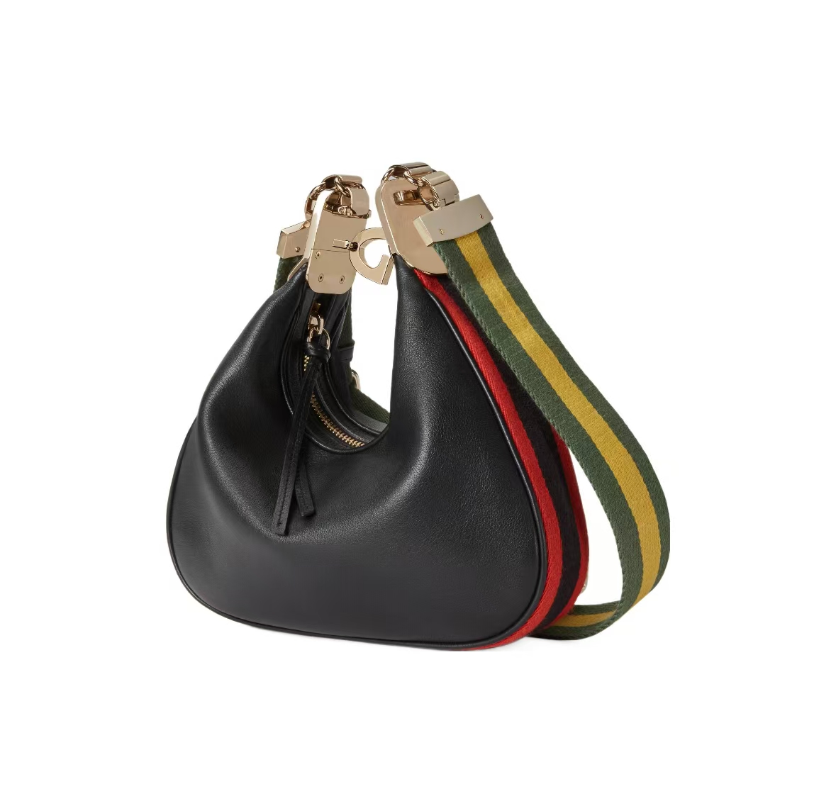 GUCCI ATTACHE LEATHER SHOULDER BAG