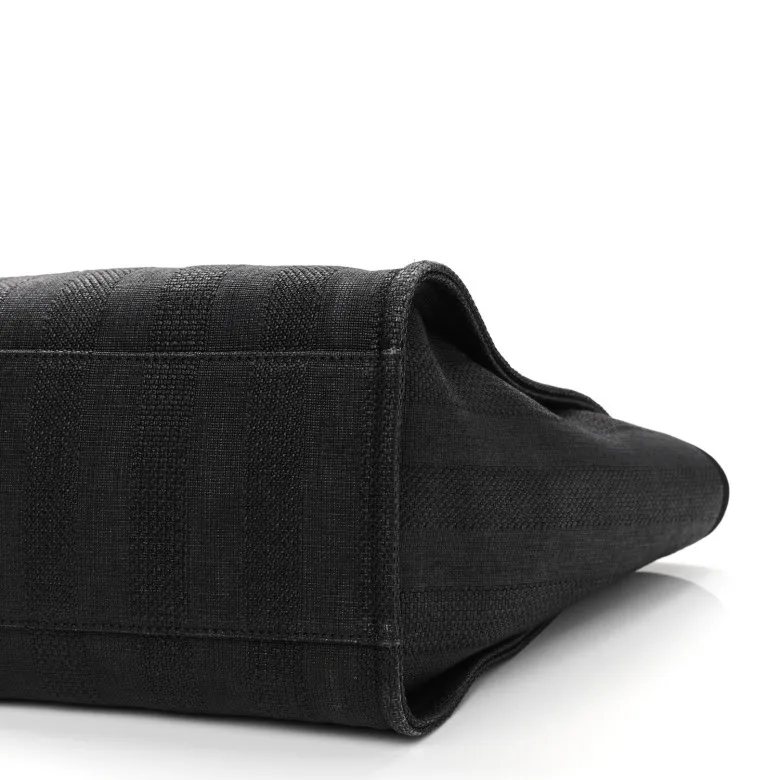 Chanel Canvas Large Deauville Pearl Tote Bag