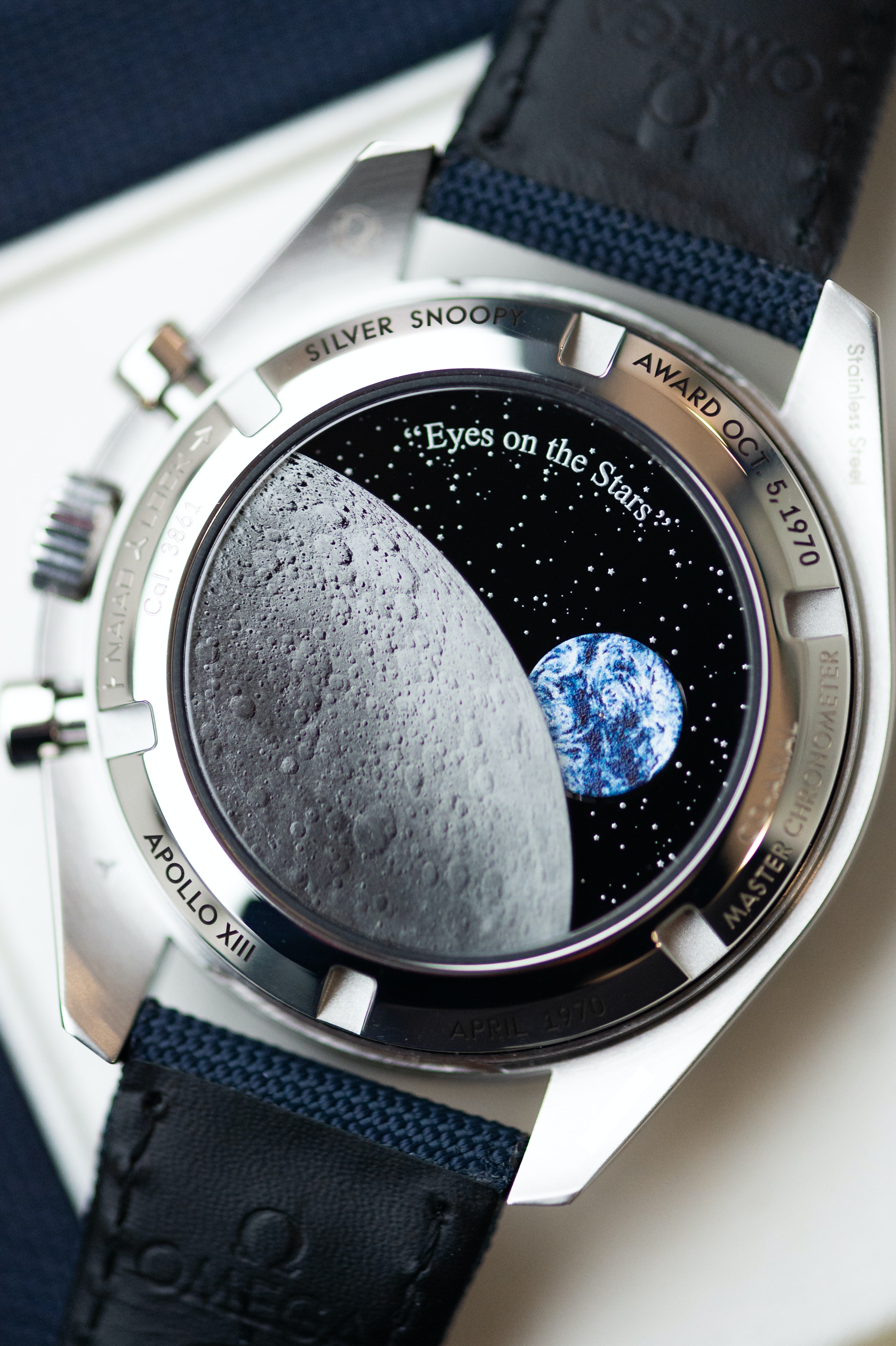 Speedmaster “Silver Snoopy Award” 50th anniversary 42mm