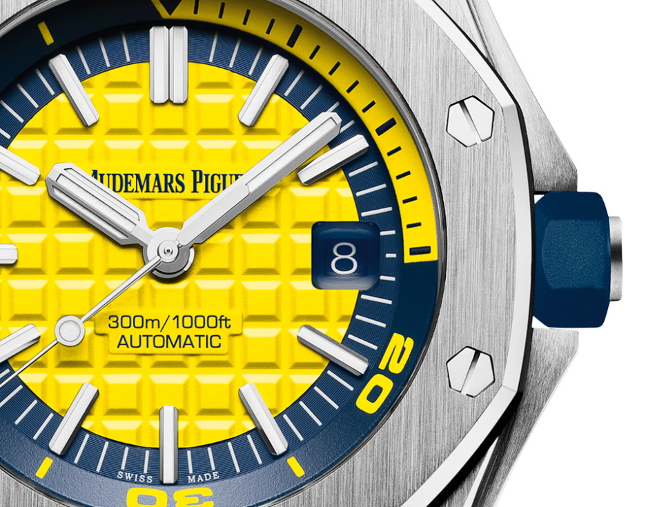 AUDEMARS PIGUET OFFSHORE DIVER Yellow Dial 42mm 15710ST.OO.A051CA.01
