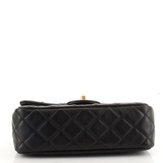 Chanel Pearl Crush Flap Bag Quilted Lambskin Mini