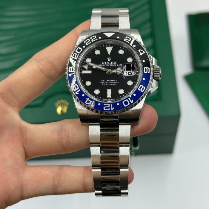Rolex GMT Master ll Batman Oyster Bracelet Men's Watch M126710BLNR-0003
