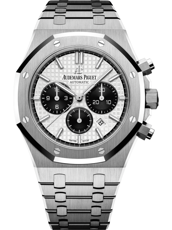 AUDEMARS PIGUET ROYAL OAK PANDA White Dial CHRONOGRAPH 41mm 26331ST.OO.1220ST.03
