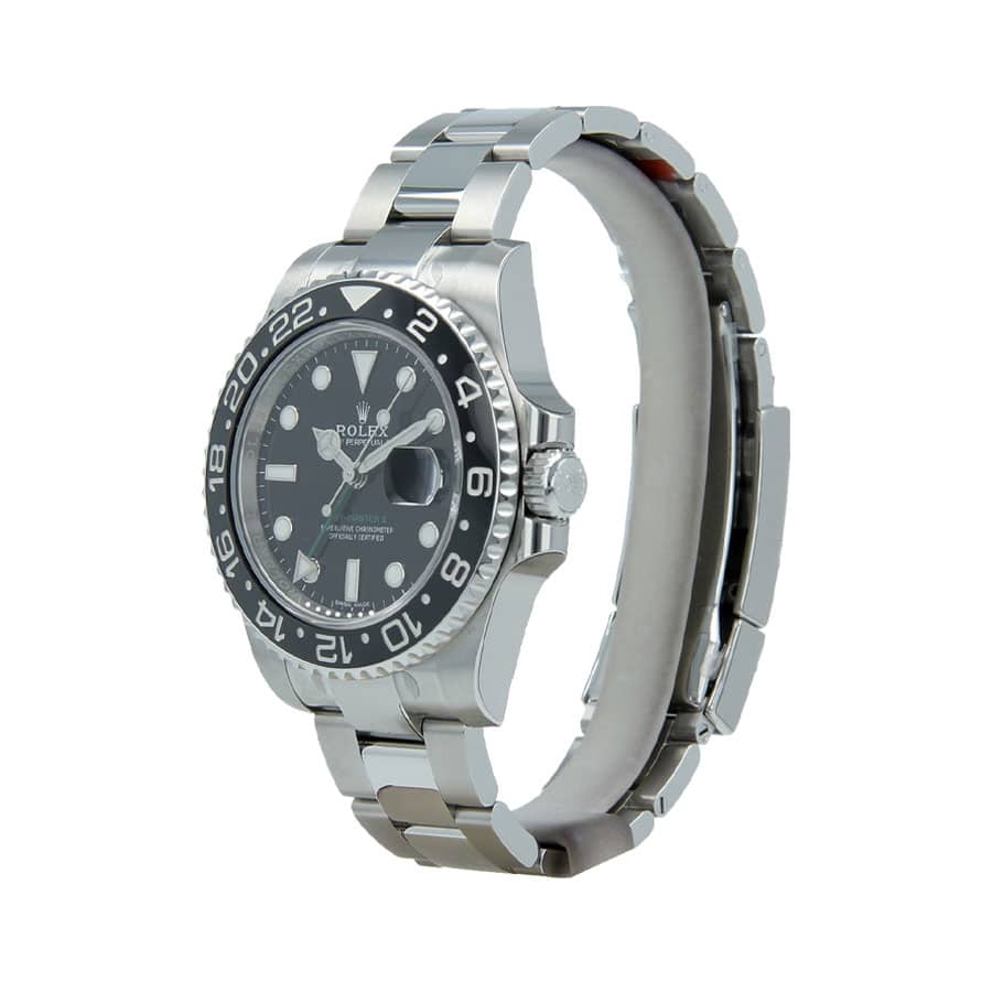 Rolex GMT-Master II Black Dial Oystersteel Men's Watch 116710LN-0001