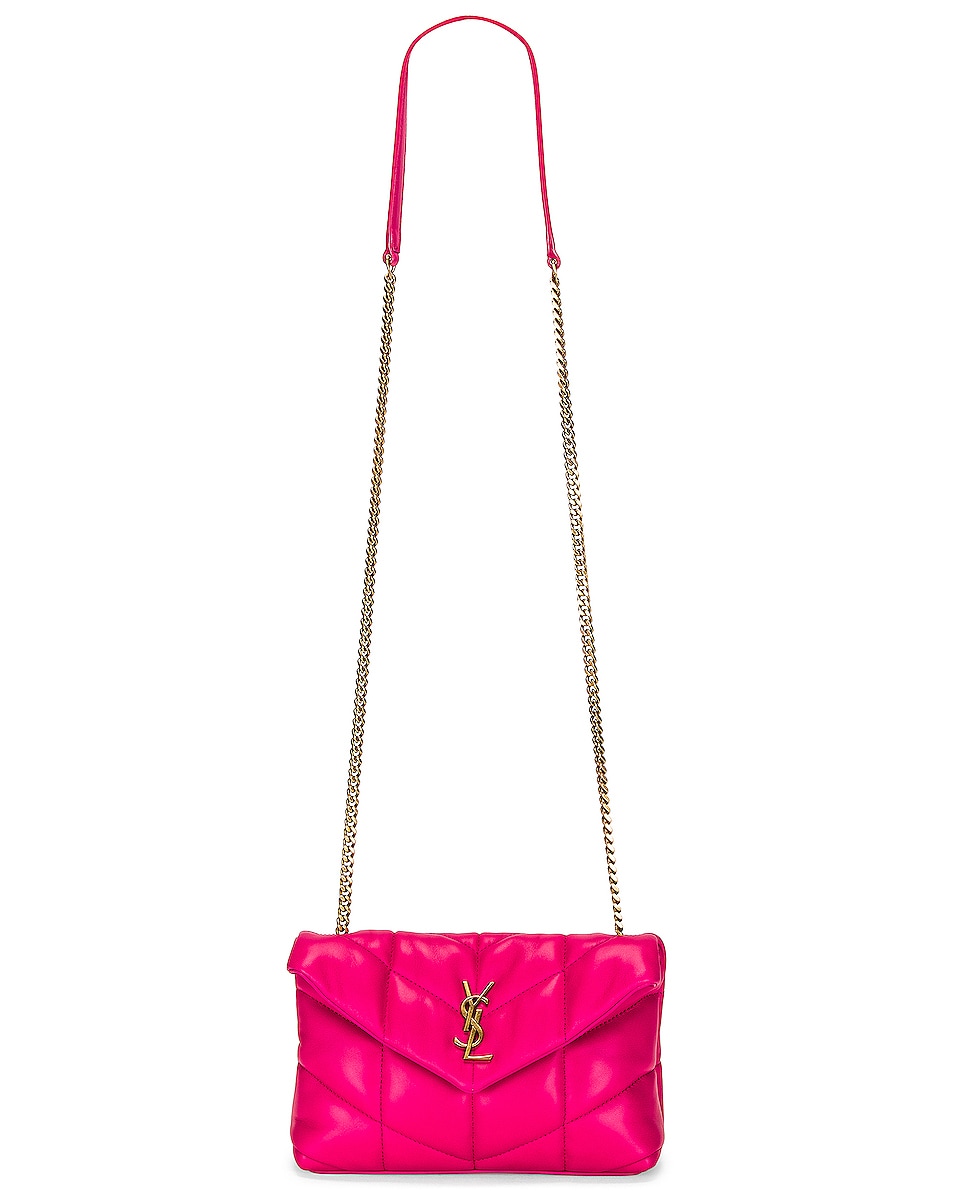 YSL Puffer Toy Bag in Quilted Lambskin