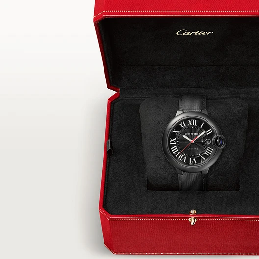 42MM BALLON BLEU DE  CARBON WATCH