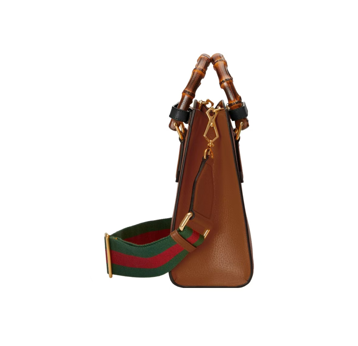 GUCCI DIANA SMALL TOTE IN BROWN