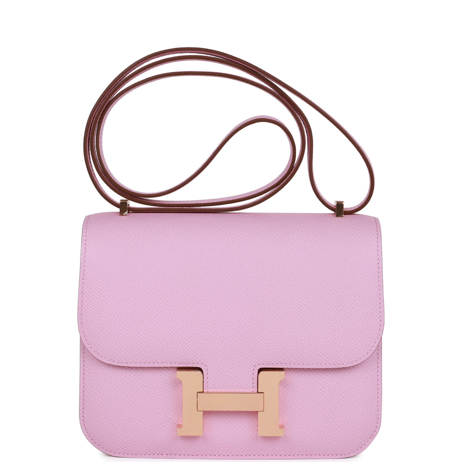 Hermès Constance 18 Mauve Sylvestre Epsom  Gold Hardware