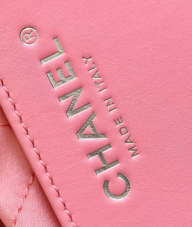 CHANEL 22 Bag 23A Mini Pink