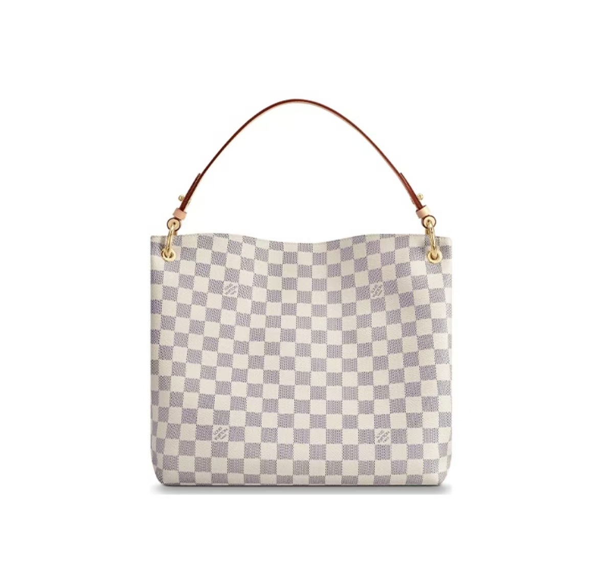 GRACEFUL DAMIER EBÈNE HOBO BAG
