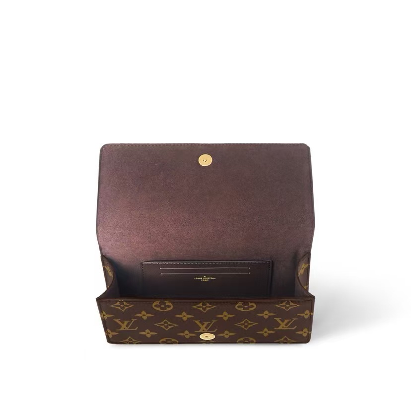 LOUIS VUITTON LILY MONOGRAM WALLET ON CHAIN