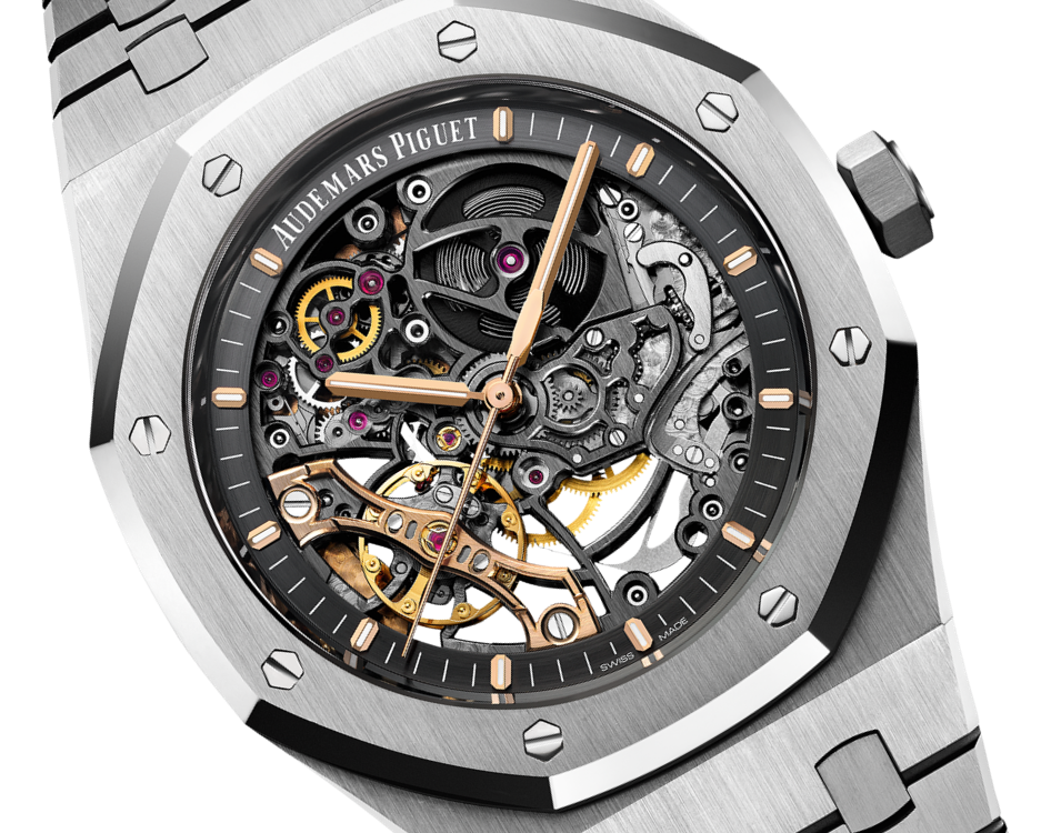 Audemars Piguet ROYAL OAK DOUBLE BALANCE WHEEL OPENWORKED Ref. 15407ST.OO.1220ST.01
