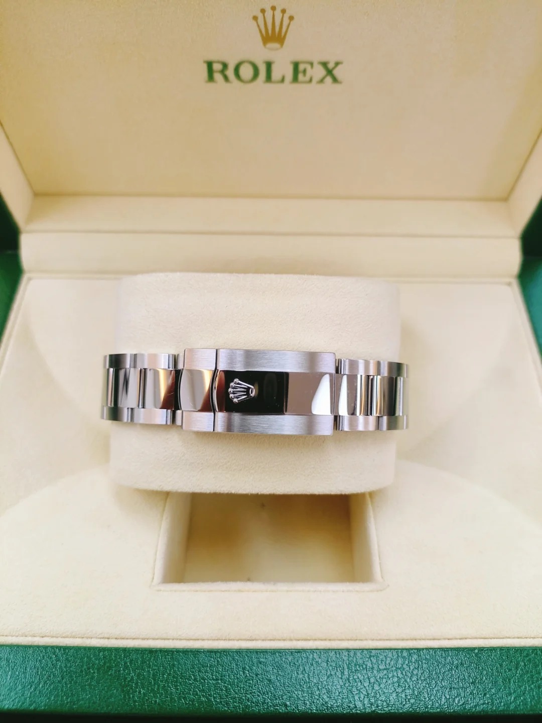 Rolex Datejust 36 Steel & White Gold Blue Diamond Dial Women's Watch M126234-0038