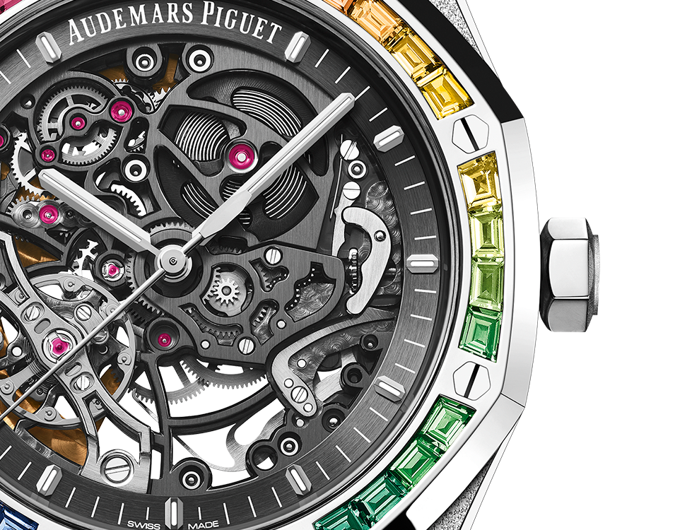 Audemars Piguet Royal Oak Frosted Gold Double Balance Wheel Openworked Ref. 15412BC.YG.1224BC.03-B