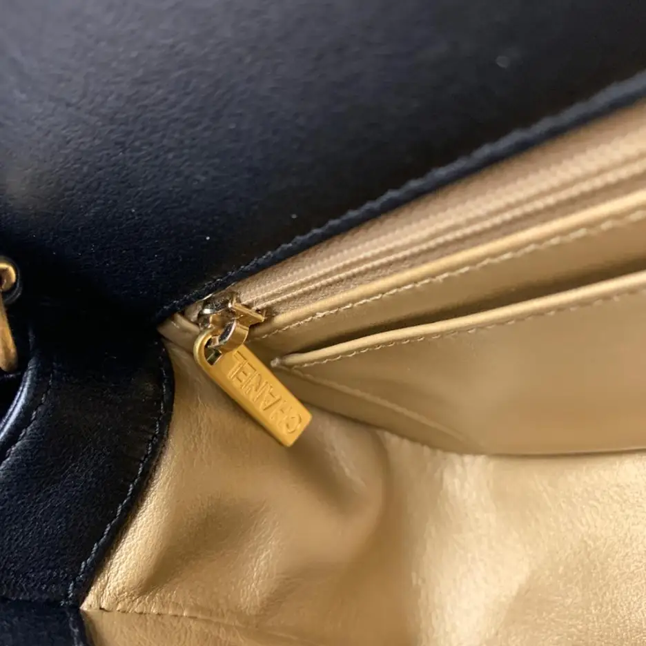 Chanel Pearl Crush Flap Bag Quilted Lambskin Mini