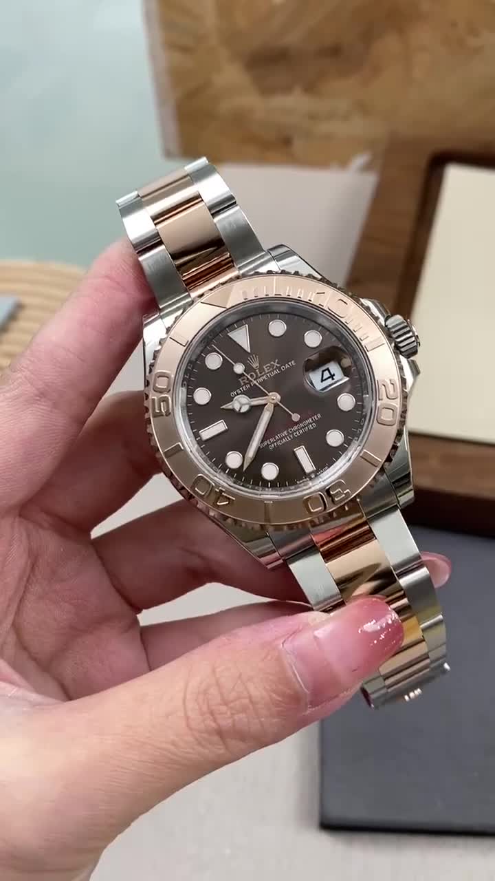 Rolex Yacht-Master Chocolate Dial Everose Gold 40mm 126621-0001