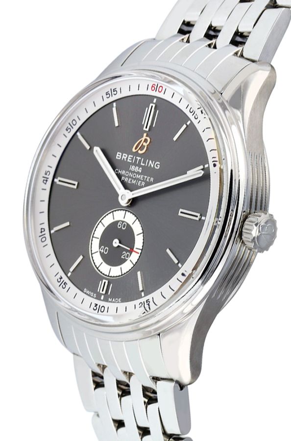 Premier Automatic Steel Anthracite Dial 40mm