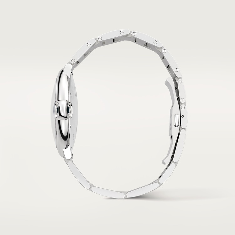 Ballon Bleu de Cartier watch Silver guilloché dial 42 mm